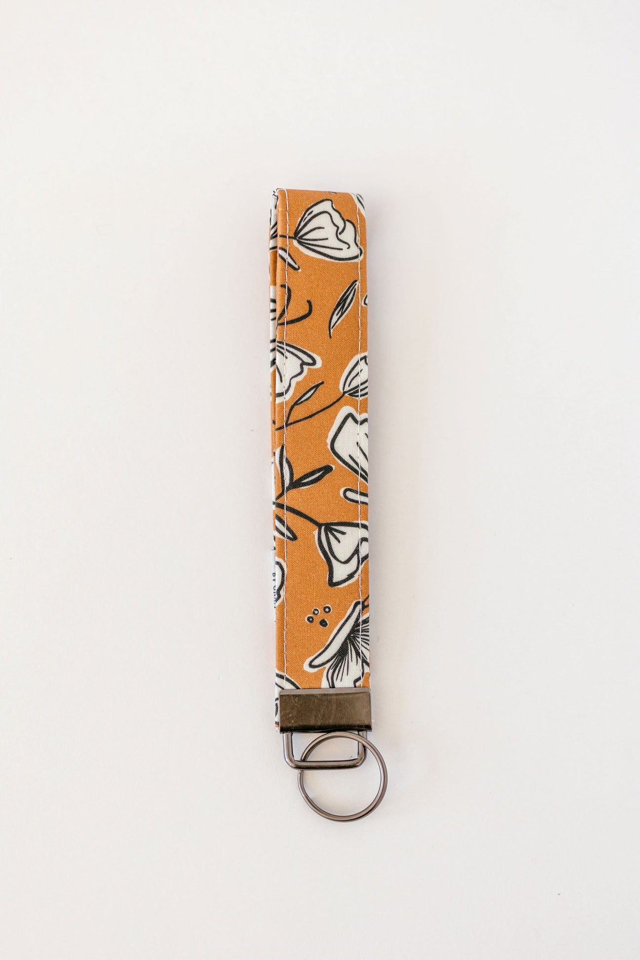 Butterfly Dreams in Rust Wristlet Keychain