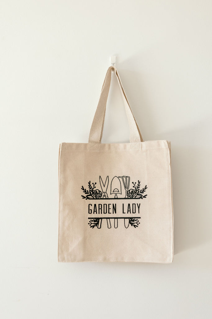 Garden Lady Tote Bag