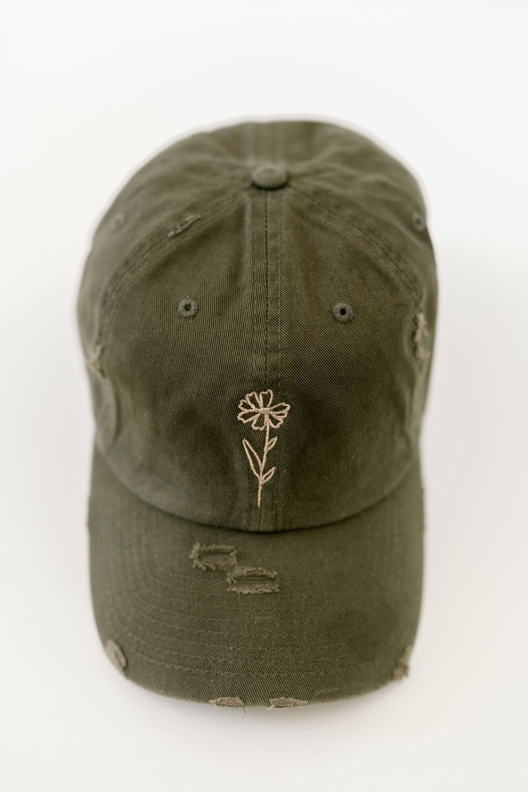 October Monthly Flower Vintage Hat – Threads by Gram display picture 2