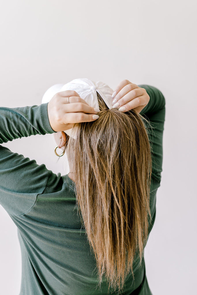 Ponytail Styled Baseball Hat