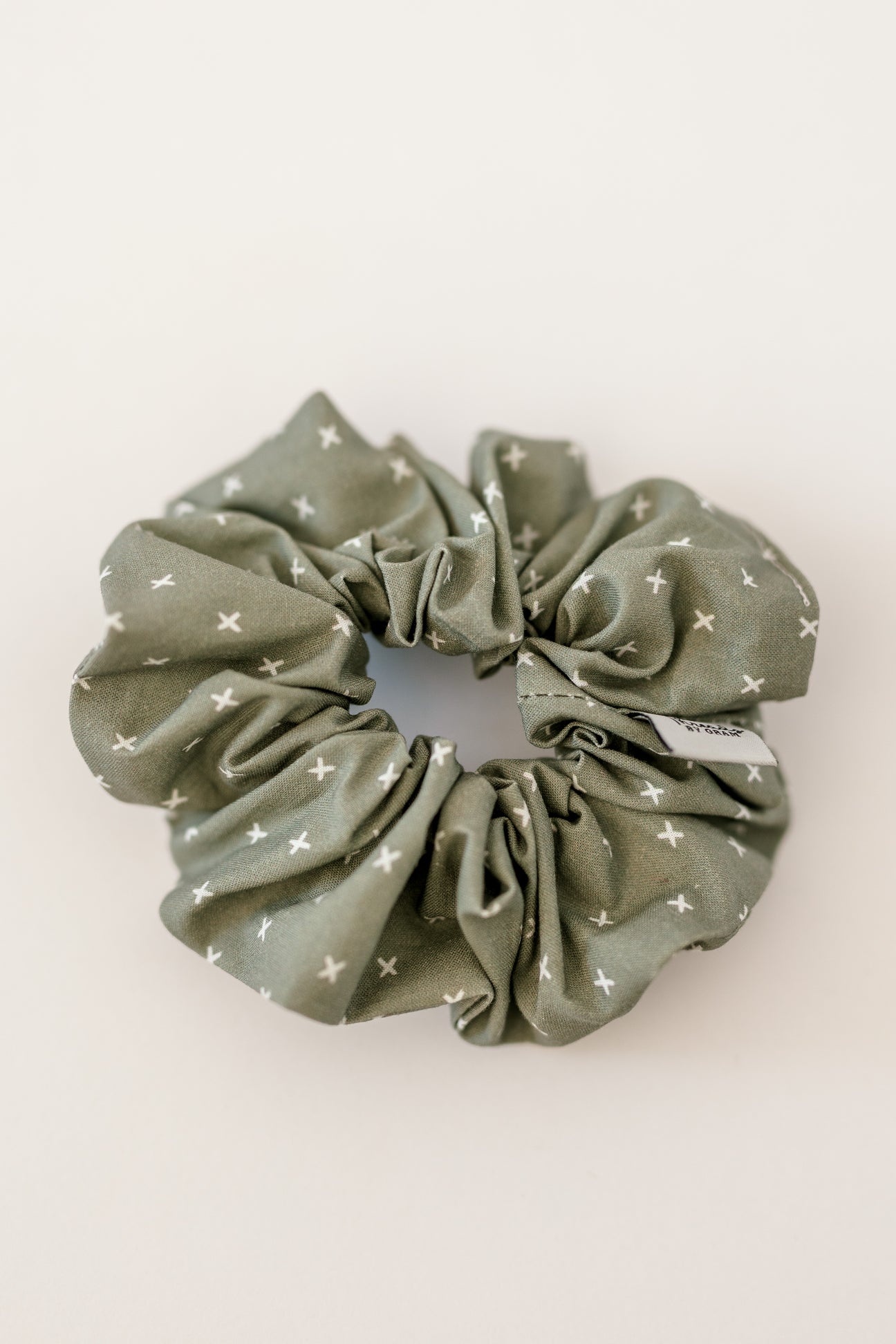X Means Kisses Artichoke Color Scrunchie